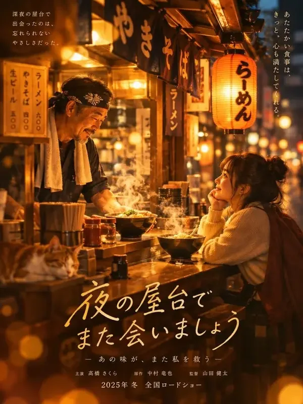 黄果短剧免费《云边的深夜食堂》封面